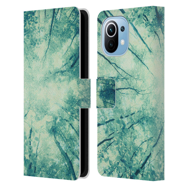 Dorit Fuhg Forest Wander Leather Book Wallet Case Cover For Xiaomi Mi 11