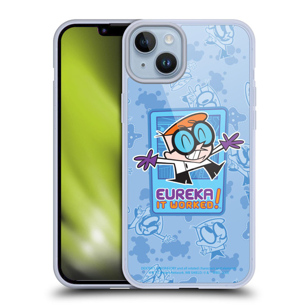Dexter's Laboratory Graphics It Worked Soft Gel Case for Apple iPhone 14 Plus