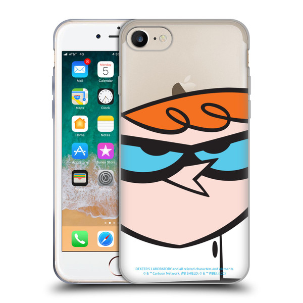 Dexter's Laboratory Graphics Dexter Soft Gel Case for Apple iPhone 7 / 8 / SE 2020 & 2022
