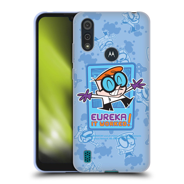 Dexter's Laboratory Graphics It Worked Soft Gel Case for Motorola Moto E6s (2020)