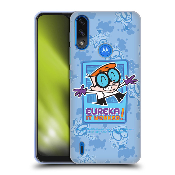 Dexter's Laboratory Graphics It Worked Soft Gel Case for Motorola Moto E7 Power / Moto E7i Power