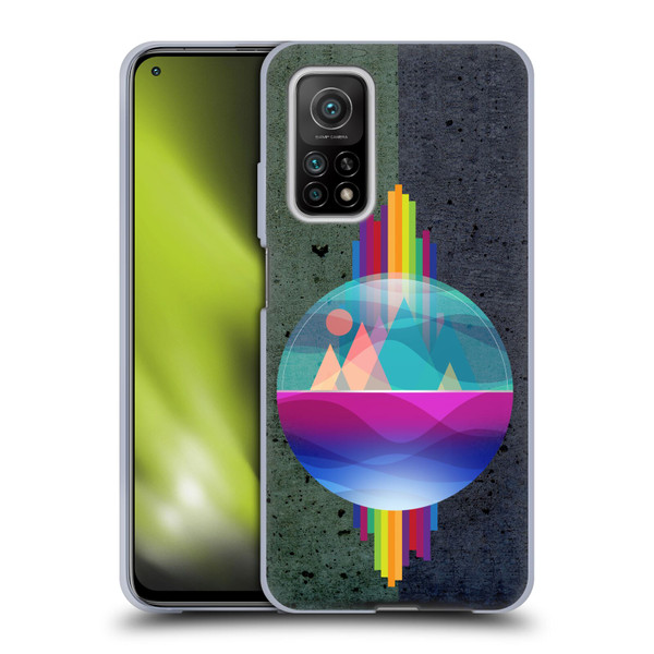 Dave Loblaw Contemporary Art Mountains Under The Dome Soft Gel Case for Xiaomi Mi 10T 5G
