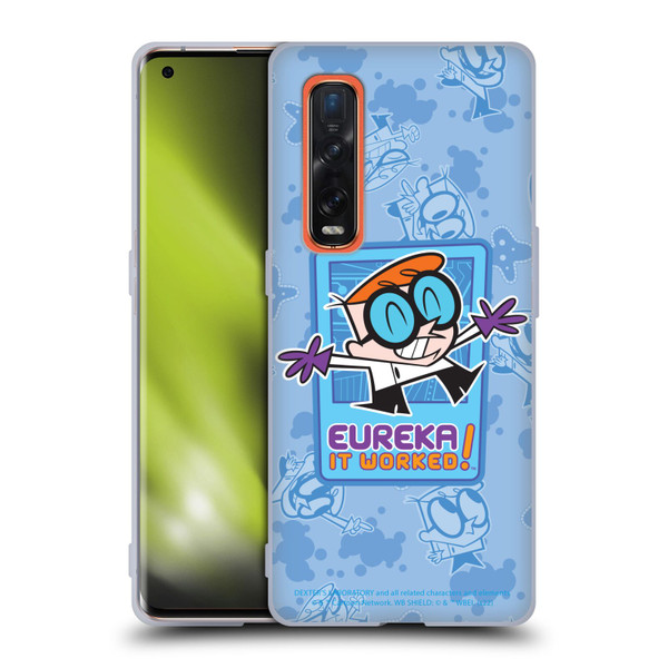 Dexter's Laboratory Graphics It Worked Soft Gel Case for OPPO Find X2 Pro 5G