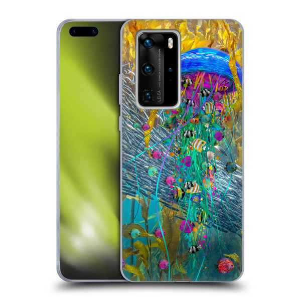 Dave Loblaw Jellyfish Jellyfish Kelp Field Soft Gel Case for Huawei P40 Pro / P40 Pro Plus 5G