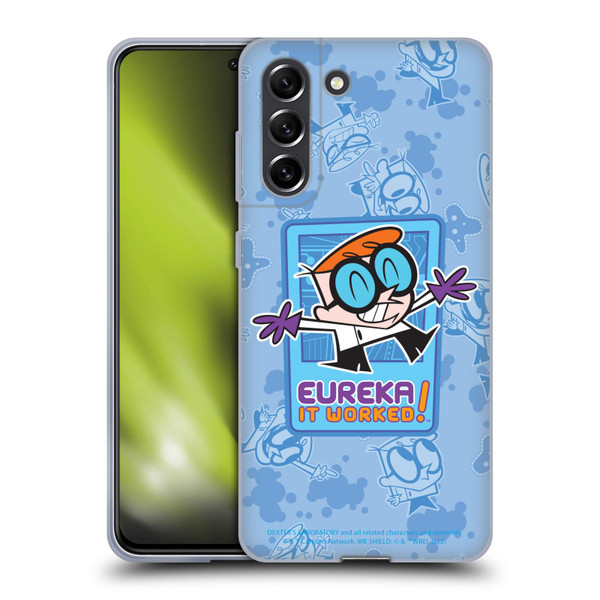 Dexter's Laboratory Graphics It Worked Soft Gel Case for Samsung Galaxy S21 FE 5G