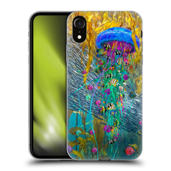 Dave Loblaw Jellyfish Jellyfish Kelp Field Soft Gel Case for Apple iPhone XR