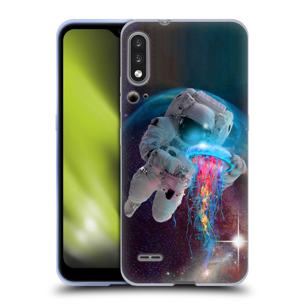 Dave Loblaw Jellyfish Astronaut And Jellyfish Soft Gel Case for LG K22