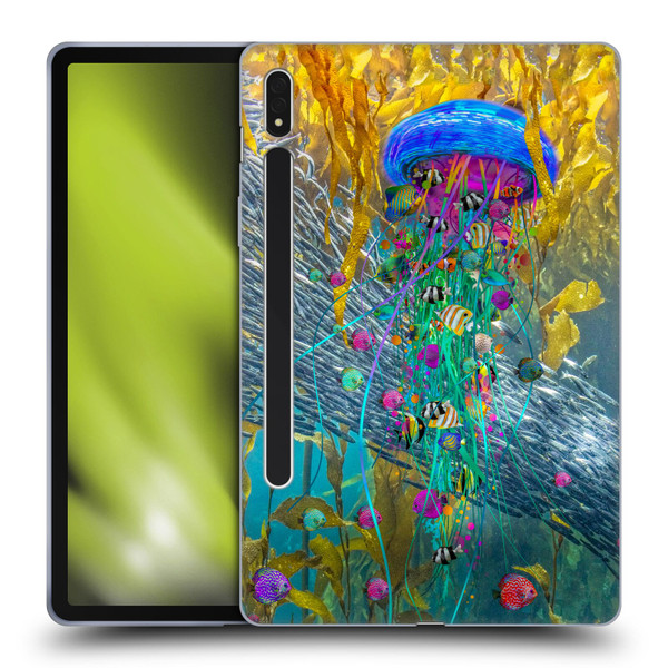 Dave Loblaw Jellyfish Jellyfish Kelp Field Soft Gel Case for Samsung Galaxy Tab S8