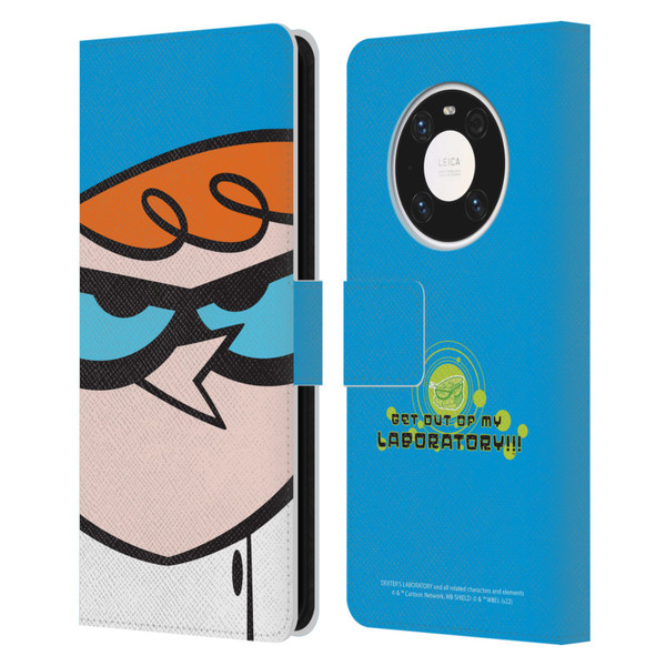 Dexter's Laboratory Graphics Dexter Leather Book Wallet Case Cover For Huawei Mate 40 Pro 5G