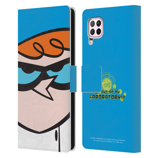 Dexter's Laboratory Graphics Dexter Leather Book Wallet Case Cover For Huawei Nova 6 SE / P40 Lite