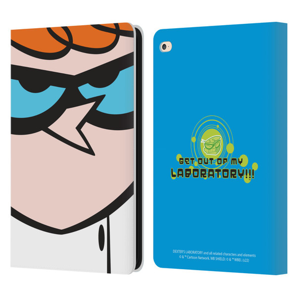 Dexter's Laboratory Graphics Dexter Leather Book Wallet Case Cover For Apple iPad Air 2 (2014)