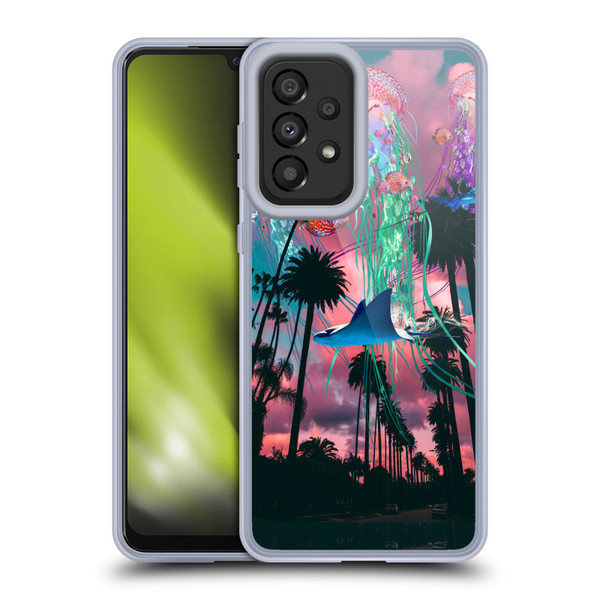 Dave Loblaw Jellyfish California Dreamin Jellyfish Soft Gel Case for Samsung Galaxy A33 5G (2022)