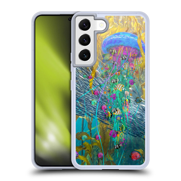 Dave Loblaw Jellyfish Jellyfish Kelp Field Soft Gel Case for Samsung Galaxy S22 5G