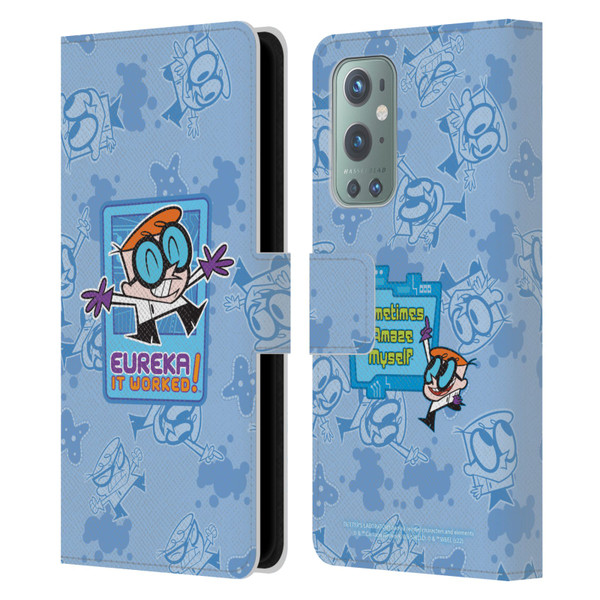 Dexter's Laboratory Graphics It Worked Leather Book Wallet Case Cover For OnePlus 9