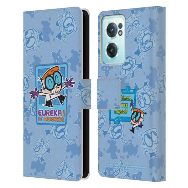 Dexter's Laboratory Graphics It Worked Leather Book Wallet Case Cover For OnePlus Nord CE 2 5G