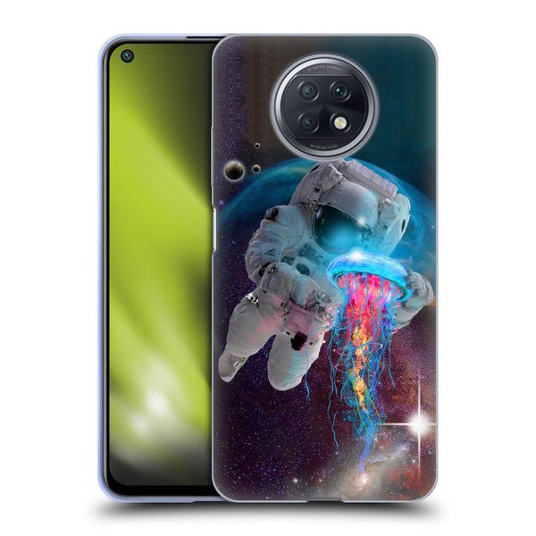 Dave Loblaw Jellyfish Astronaut And Jellyfish Soft Gel Case for Xiaomi Redmi Note 9T 5G