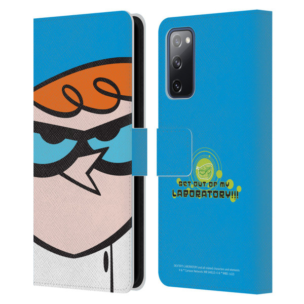 Dexter's Laboratory Graphics Dexter Leather Book Wallet Case Cover For Samsung Galaxy S20 FE / 5G