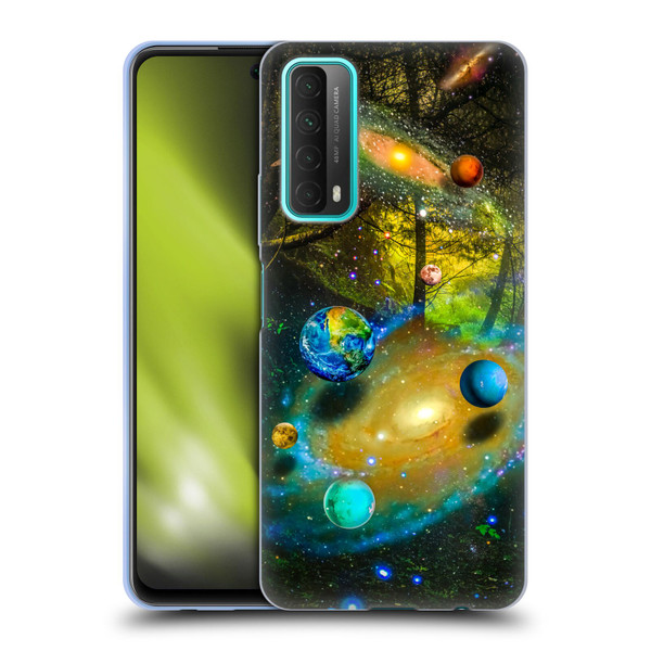Dave Loblaw Sci-Fi And Surreal Universal Forest Soft Gel Case for Huawei P Smart (2021)