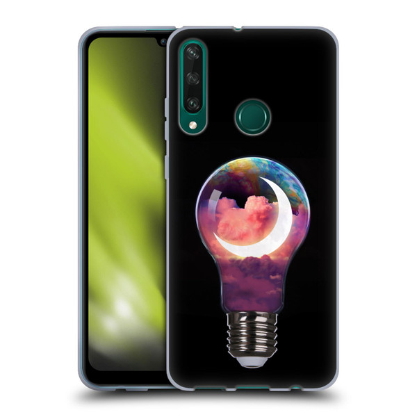 Dave Loblaw Sci-Fi And Surreal Light Bulb Moon Soft Gel Case for Huawei Y6p