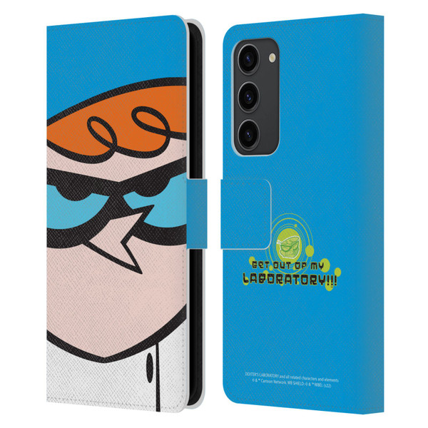 Dexter's Laboratory Graphics Dexter Leather Book Wallet Case Cover For Samsung Galaxy S23+ 5G