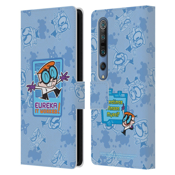 Dexter's Laboratory Graphics It Worked Leather Book Wallet Case Cover For Xiaomi Mi 10 5G / Mi 10 Pro 5G