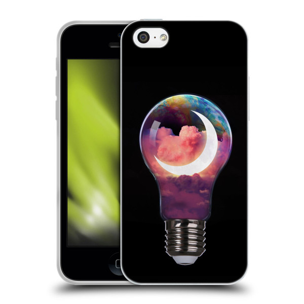 Dave Loblaw Sci-Fi And Surreal Light Bulb Moon Soft Gel Case for Apple iPhone 5c