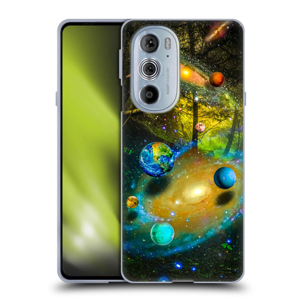 Dave Loblaw Sci-Fi And Surreal Universal Forest Soft Gel Case for Motorola Edge X30