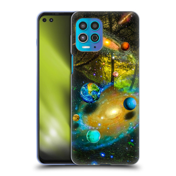 Dave Loblaw Sci-Fi And Surreal Universal Forest Soft Gel Case for Motorola Moto G100