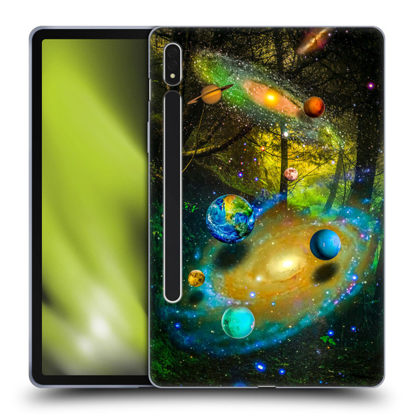 Dave Loblaw Sci-Fi And Surreal Universal Forest Soft Gel Case for Samsung Galaxy Tab S8
