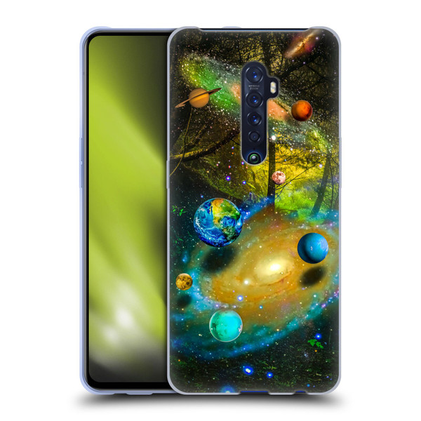 Dave Loblaw Sci-Fi And Surreal Universal Forest Soft Gel Case for OPPO Reno 2