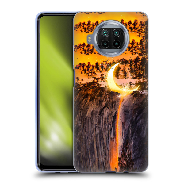 Dave Loblaw Sci-Fi And Surreal Fire Canyon Moon Soft Gel Case for Xiaomi Mi 10T Lite 5G
