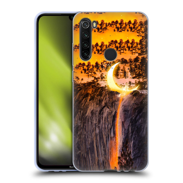Dave Loblaw Sci-Fi And Surreal Fire Canyon Moon Soft Gel Case for Xiaomi Redmi Note 8T
