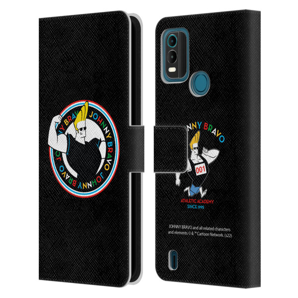 Johnny Bravo Graphics Logo Leather Book Wallet Case Cover For Nokia G11 Plus