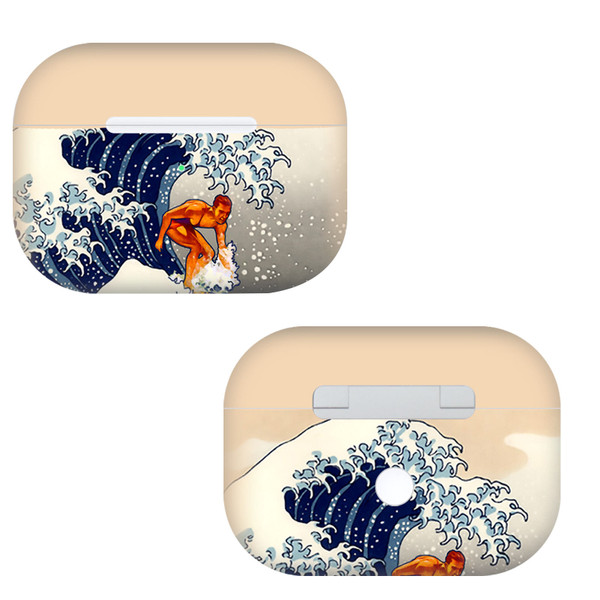 Dave Loblaw Sea 2 Wave Surfer Vinyl Sticker Skin Decal Cover for Apple AirPods Pro Charging Case