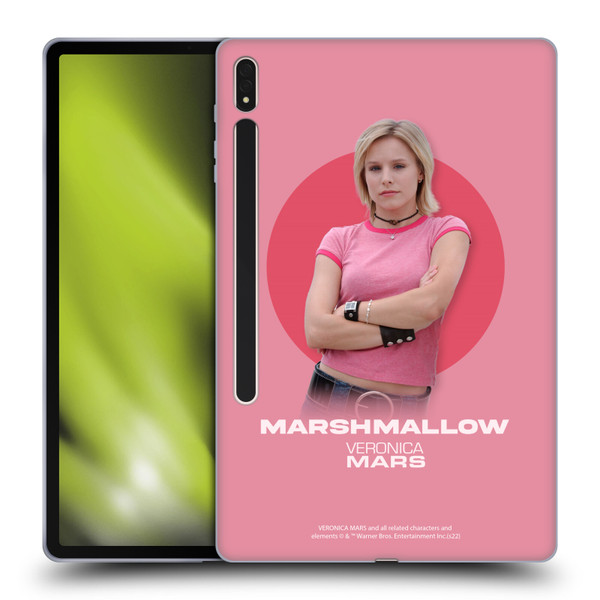 Veronica Mars Graphics Character Art Soft Gel Case for Samsung Galaxy Tab S8 Plus