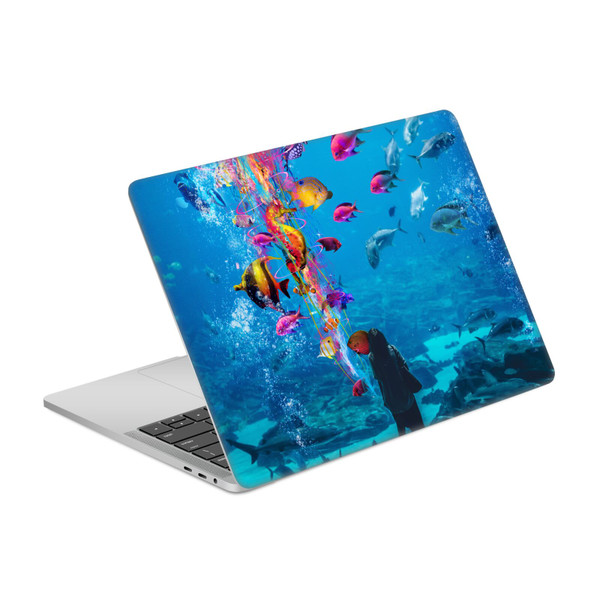 Dave Loblaw Underwater Aquarium Vinyl Sticker Skin Decal Cover for Apple MacBook Pro 13" A2338