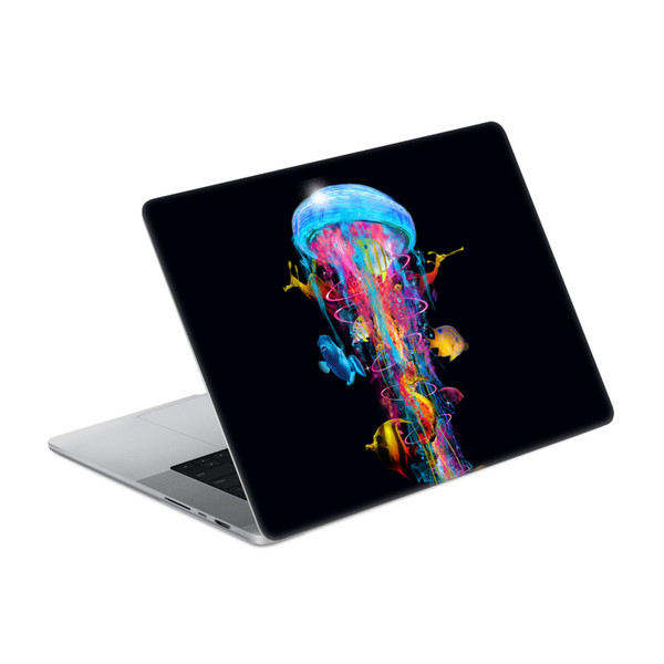 Dave Loblaw Underwater Eletric Jellyfish 2 Vinyl Sticker Skin Decal Cover for Apple MacBook Pro 16" A2485
