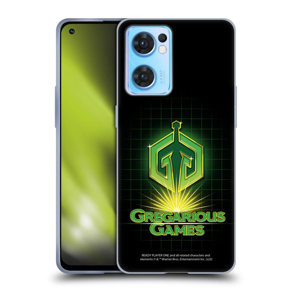 Ready Player One Graphics Logo Soft Gel Case for OPPO Reno7 5G / Find X5 Lite