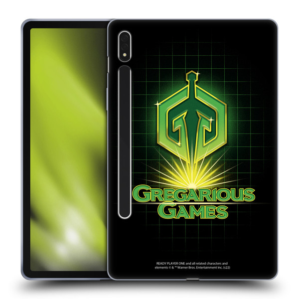 Ready Player One Graphics Logo Soft Gel Case for Samsung Galaxy Tab S8