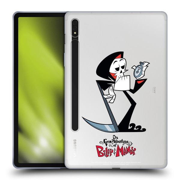 The Grim Adventures of Billy & Mandy Graphics Grim Soft Gel Case for Samsung Galaxy Tab S8