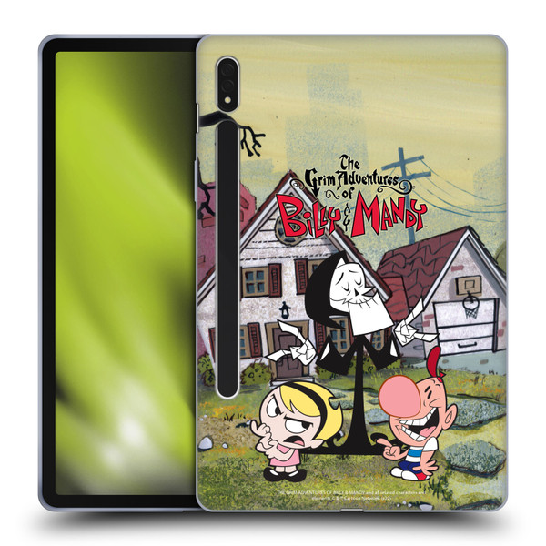 The Grim Adventures of Billy & Mandy Graphics Poster Soft Gel Case for Samsung Galaxy Tab S8