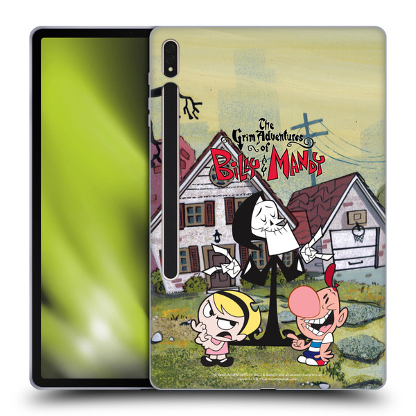 The Grim Adventures of Billy & Mandy Graphics Poster Soft Gel Case for Samsung Galaxy Tab S8 Plus