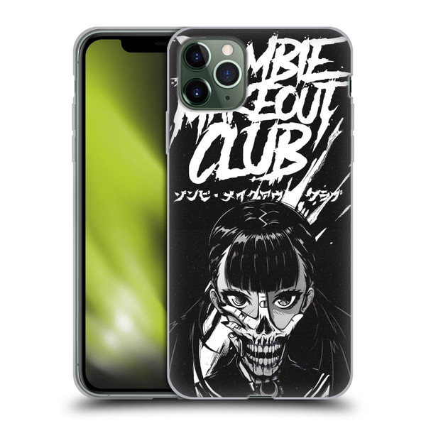 Zombie Makeout Club Art Face Off Soft Gel Case for Apple iPhone 11 Pro Max