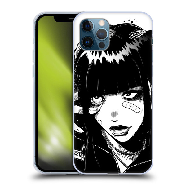 Zombie Makeout Club Art See Thru You Soft Gel Case for Apple iPhone 12 / iPhone 12 Pro