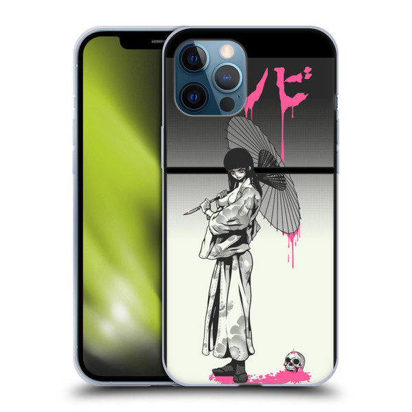 Zombie Makeout Club Art Chance Of Rain Soft Gel Case for Apple iPhone 12 Pro Max