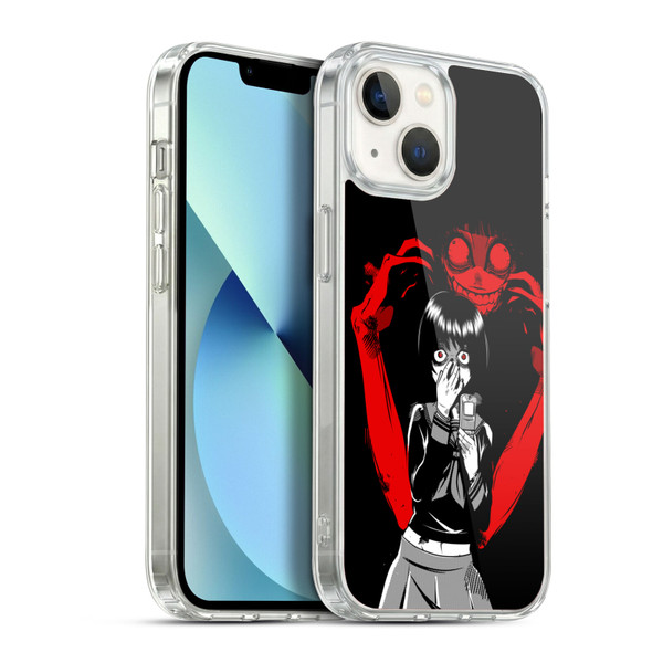 Zombie Makeout Club Art Selfie Soft Gel Case for Apple iPhone 13