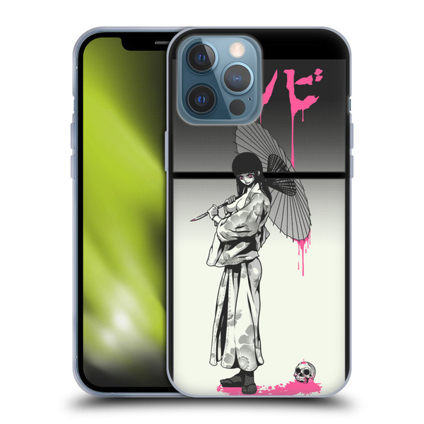 Zombie Makeout Club Art Chance Of Rain Soft Gel Case for Apple iPhone 13 Pro Max