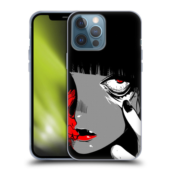 Zombie Makeout Club Art Eye Soft Gel Case for Apple iPhone 13 Pro Max