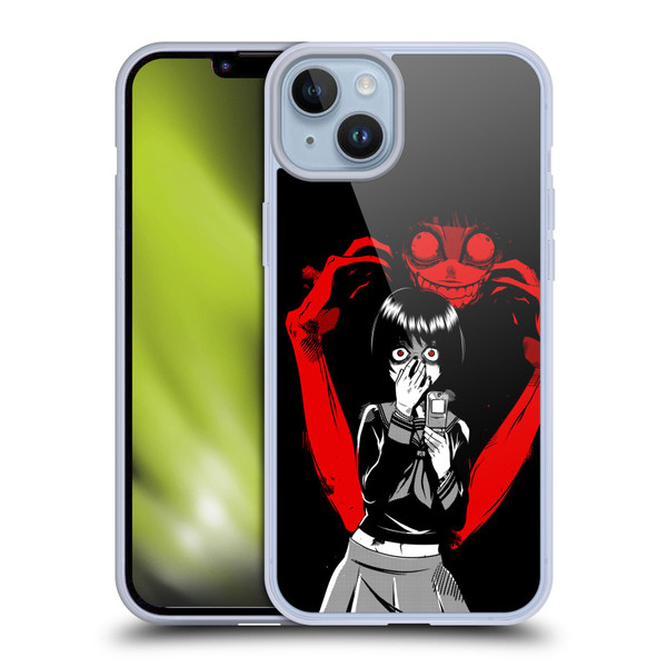Zombie Makeout Club Art Selfie Soft Gel Case for Apple iPhone 14 Plus
