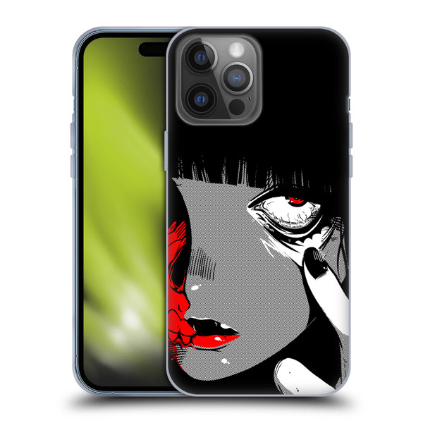 Zombie Makeout Club Art Eye Soft Gel Case for Apple iPhone 14 Pro Max